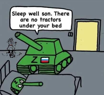 Pod twoim łóżkiem nie ma traktorów